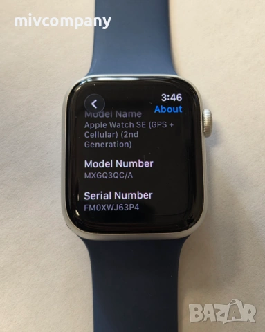 Смарт часовник Apple Watch SE (2nd gen, GPS + Cellular) 44mm.Гаранция!!!, снимка 8 - Мъжки - 54518390