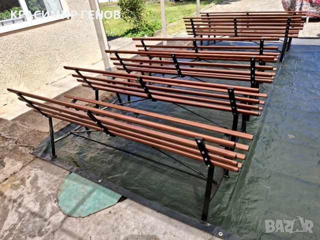 Продавам метални градински пейки, снимка 8 - Градински мебели, декорация  - 54247588