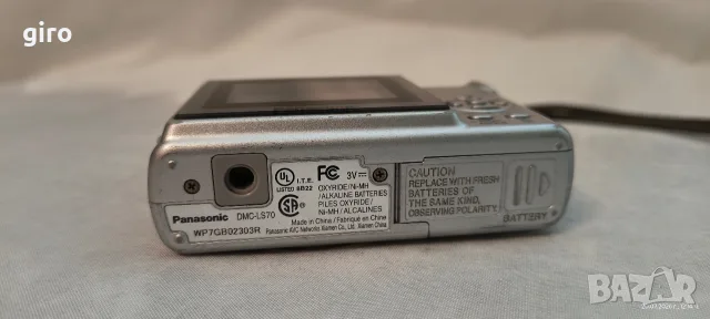Цифров фотоапарат Panasonic Lumix DMC-LS70 , снимка 5 - Фотоапарати - 55348584