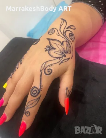 Каносване -  Body ART henna / Jagua gel( Genipa Americana), снимка 17 - Фризьорски услуги - 55454573