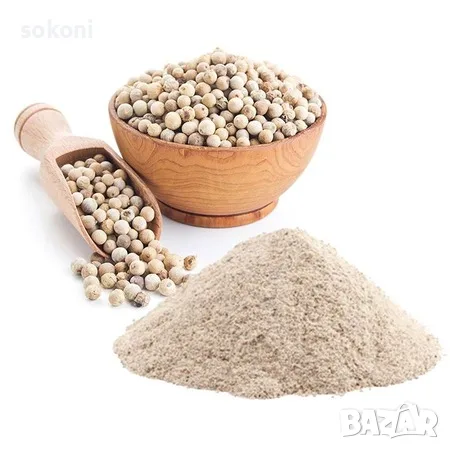 White Pepper Powder / Бял Пипер на прах 100гр 