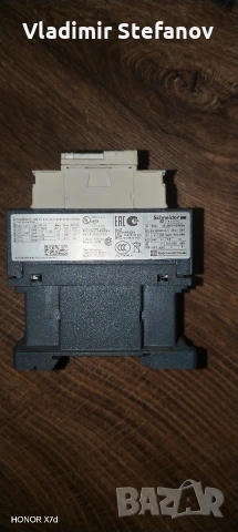 Трифазен контактор Schneider Electric TeSys Deca LC1D18, 18A (7.5kW при 400V), 1NO + 1NC, снимка 2 - Друга електроника - 54660566