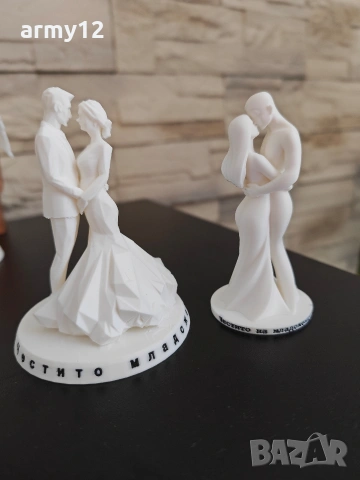 Сватбена фигура 3D принтирана