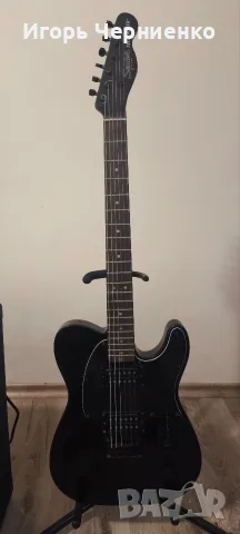 Пълен китарен комплект: Squier Telecaster + Кубе Peavey 50W + Подаръци , снимка 2 - Китари - 55595854