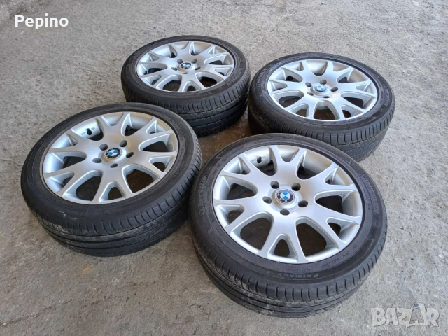 Джанти с гуми 5x120x17 за BMW E90/F30/F25, снимка 4 - Гуми и джанти - 54038520
