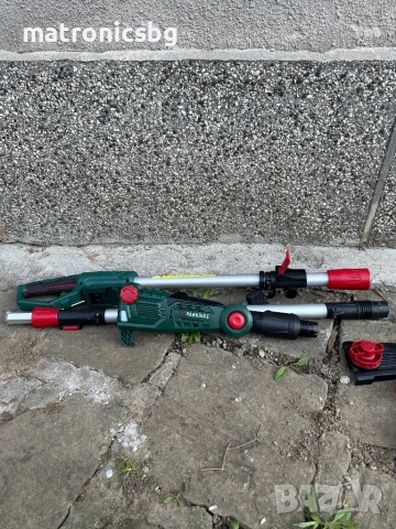 Нов акумулатор телескопичен трион Parkside PAHE 20-Li E5, снимка 2 - Градинска техника - 54240322