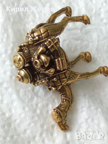 Бронзова фигурка на 🐫 камила 45035, снимка 4 - Колекции - 54199261