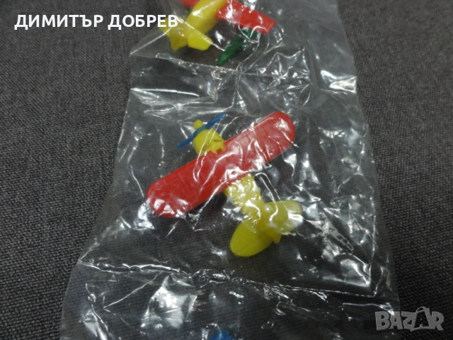 СТАРА РЕТРО СОЦ ИГРАЧКА САМОЛЕТИ MINI SAMOLOTY MADE IN POLAND, снимка 5 - Колекции - 54702374