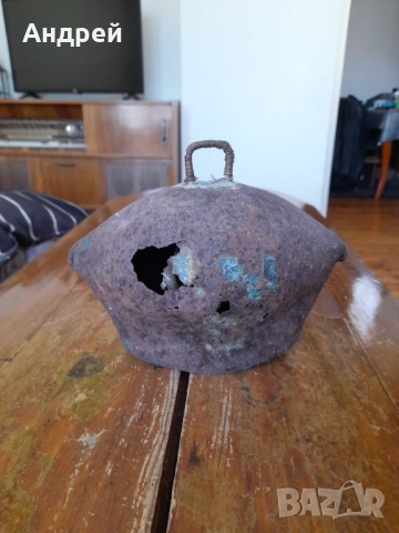 Стар звънец клопотар, снимка 3 - Други ценни предмети - 54369870