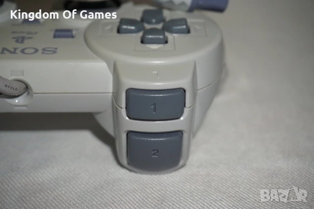 Оригинален PSone Аналогов Контролер SCPH-110 за PS1/PS2 ТЕСТВАН И РАБОТЕЩ, снимка 11 - Аксесоари - 54312163