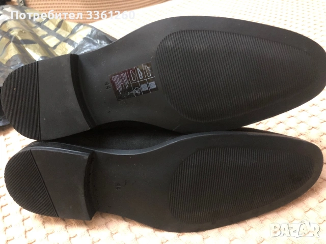 Мъжки велурени обувки номер 44, снимка 6 - Маратонки - 54258342