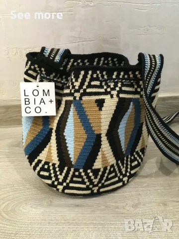 Wayuu Bag — Lombia + Co. (New) чанта, снимка 6 - Чанти - 54450297