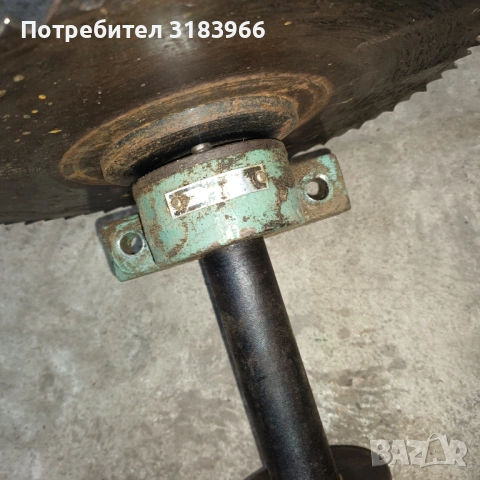 нова ос със диск за циркуляр заводска , снимка 4 - Други машини и части - 41935385