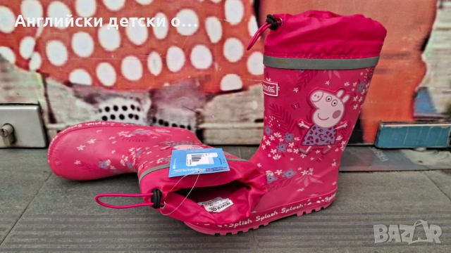 Английски детски гумени ботуши-REGATTA, снимка 6 - Детски боти и ботуши - 54221946