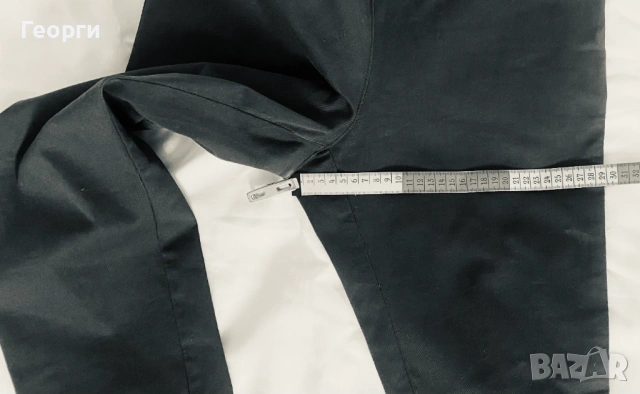 Тъмно сив панталон тип "клин", H&M, р-р 40, снимка 8 - Панталони - 54100548