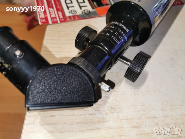BRESSER TELESCOP 600MM D-50MM 1205261934L4, снимка 18 - Екипировка - 54526448