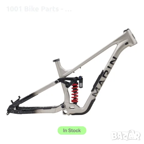 Marin Alpine-Trail XR MX Enduro Frameset Silver-Black Ендуро Рамка М, снимка 4 - Части за велосипеди - 51398870