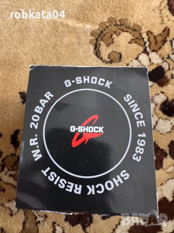 Оригинална кутия G-SHOCK Casio + документи и гаранционна карта (без часовник), снимка 3 - Мъжки - 55176329