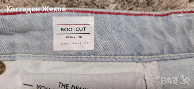 Дамски оригинални дънки. Като нови. TOMMY HILFIGER , снимка 13 - Дънки - 54477191