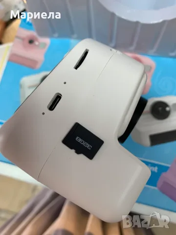 Детски фотоапарат с моментен печат / 32 GB памет, снимка 13 - Електрически играчки - 55431689