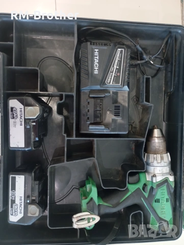 Акумулаторен винтоверт HITACHI DS18DSDL, 18V 92Nm