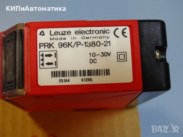 датчик фотоелектрически Leuze PRK 96K/P-1380-21 photoelectric reflex sensor 10-30V, снимка 3 - Резервни части за машини - 54218422