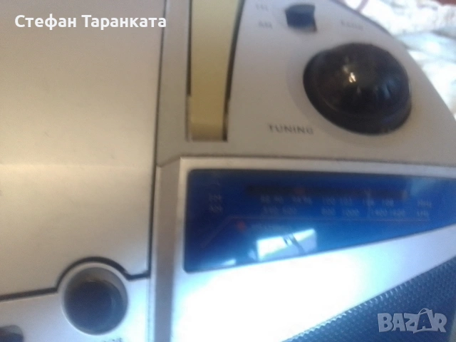 радио касетофон и CD player Welltech, снимка 3 - Радиокасетофони, транзистори - 55273998