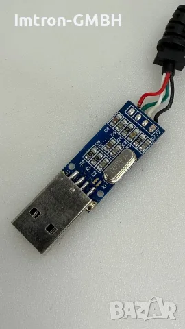  USB към UART сериен адаптер, снимка 2 - Мрежови адаптери - 55568834