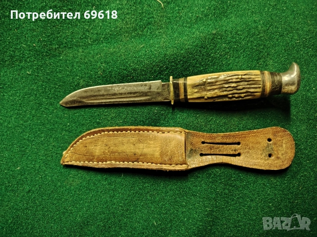стар нож solingen , снимка 2 - Ножове - 55182252