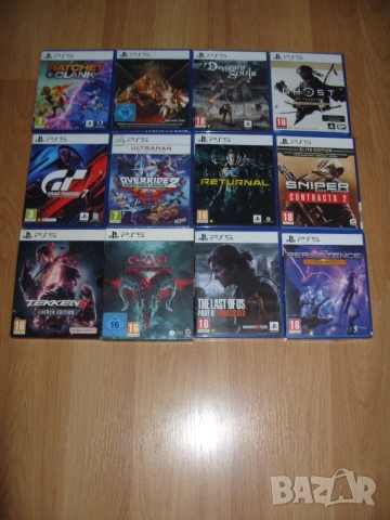 Игри за PlayStation 5, PS5 Част 4 - 30 € / 58,67лв за брой
