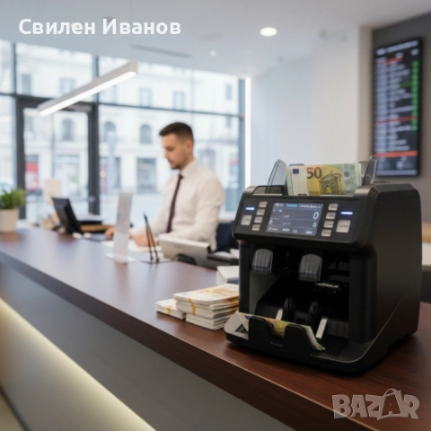 Многовалутна машина за броене на банкноти с детекция за фалшиви банкноти, снимка 5 - Друга електроника - 54462435