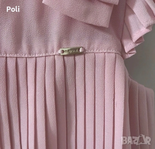 Рокля mayoral 80размер, снимка 3 - Бебешки рокли - 54110095