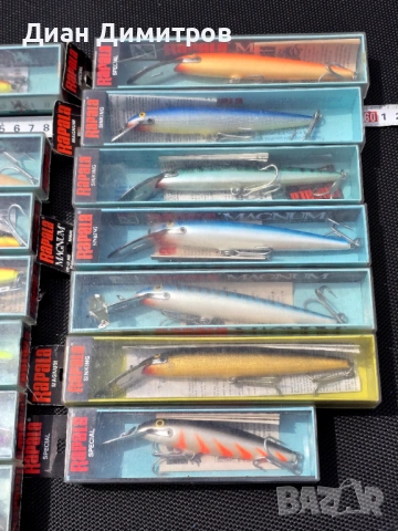 Воблери RAPALA, снимка 5 - Такъми - 54294211