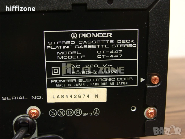 ДЕК Pioneer ct-447 /2, снимка 8 - Декове - 54287688