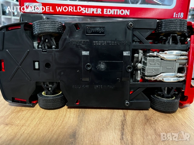 Метална колекционерска количка модел BURAGO FERRARI 1984г.1:18 55 лв. / 28.12 €, снимка 8 - Колекции - 55018470