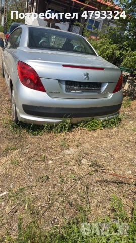 Peugeot 207 CC  cabrio 1.6 turbo benzin, снимка 6 - Автомобили и джипове - 54914441