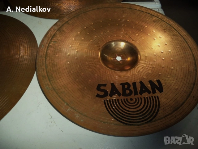 2 Cymbal Sabian 16'' & 18'', снимка 5 - Ударни инструменти - 54437944