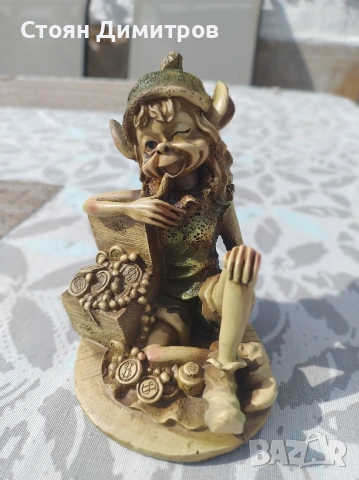 Дуенде митично същество подобно на елф или гном фолклор Испания и Португалия,палави духове, снимка 6 - Антикварни и старинни предмети - 54145070