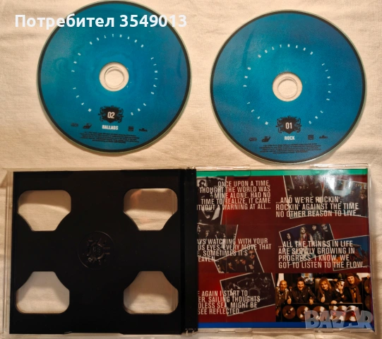 CD / ЦД компакт диск - Gotthard - 2004 - One Team One Spirit:The Very Best [2 CD], снимка 2 - CD дискове - 54373040