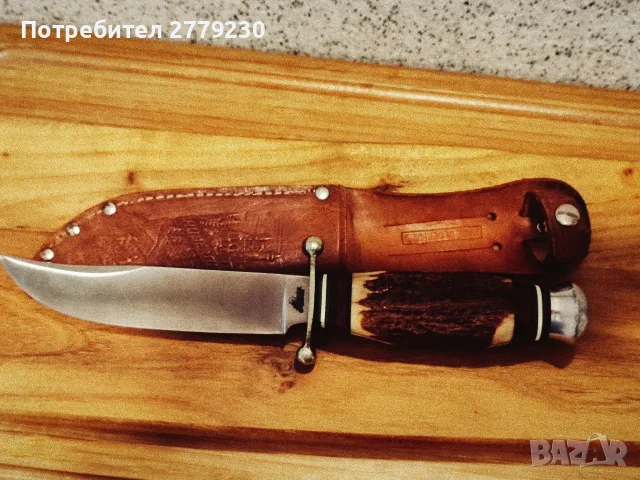 Нож ловен Made in Germany" Hubert Solingen, снимка 2 - Ножове - 55400125