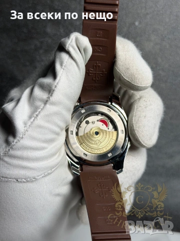Patek Philippe Aquanaut Travel Time Мъжки Часовник С Автоматичен Механизъм Код Chronolux22, снимка 4 - Мъжки - 55079381