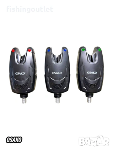 Комплект от 3 сигнализатора и 3 обтегача, снимка 3 - Такъми - 54058104