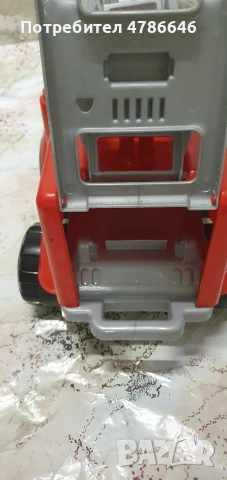 Пластмасова пожарна кола, снимка 6 - Коли, камиони, мотори, писти - 54127667