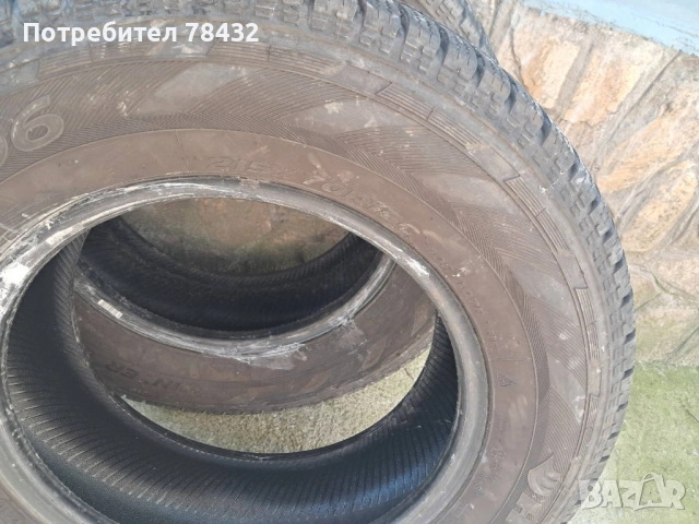 Бусови гуми 215/70/15 - 2 бр, снимка 3 - Гуми и джанти - 54692687