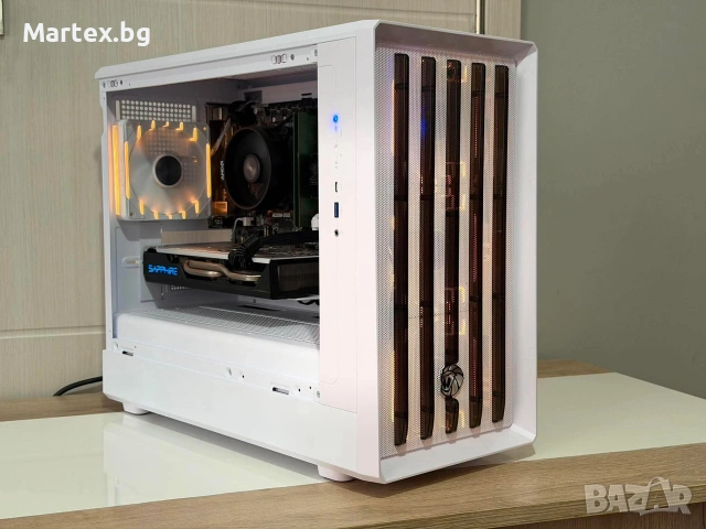 Геймърски компютър Ryzen 5 2400G,RX570,8GB RAM, снимка 6 - Геймърски - 55191727
