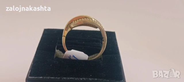 Златен пръстен -4,15гр/14кр, снимка 5 - Пръстени - 54025921