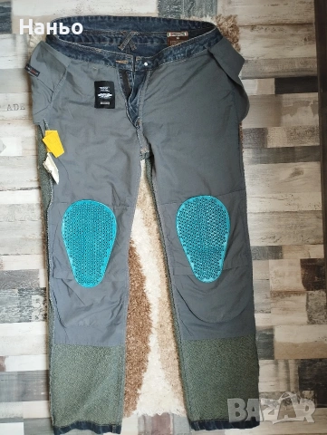 Мото дънки-VANUCCI!Размер-34/32, снимка 3 - Мотоциклети и мототехника - 54167252