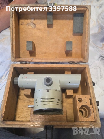 Оптичен нивелир Carl Zeiss Jena Ni 050, снимка 6 - Измервателни инструменти - 55266620