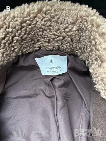 Яке с пух Stradivarius, снимка 4 - Якета - 55073597