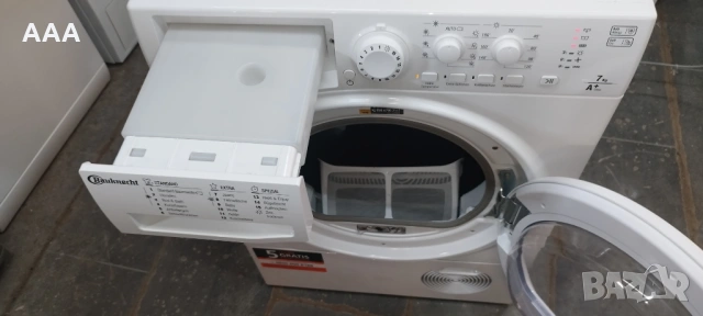 Сушилня Bauknecht  клас A+ 7кг внос от Германия, снимка 9 - Сушилни - 54012931